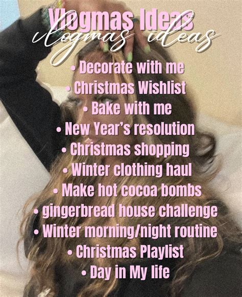 vlogmas ideas|youtube vlogma ideas.